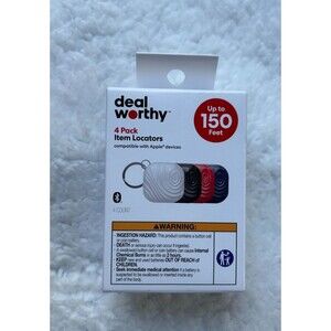 Set of 4 Deal Worthy Item Locator Compatible With Apple Devices NWT